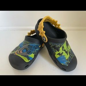 Kids/toddler 10/11 Batman CROCS